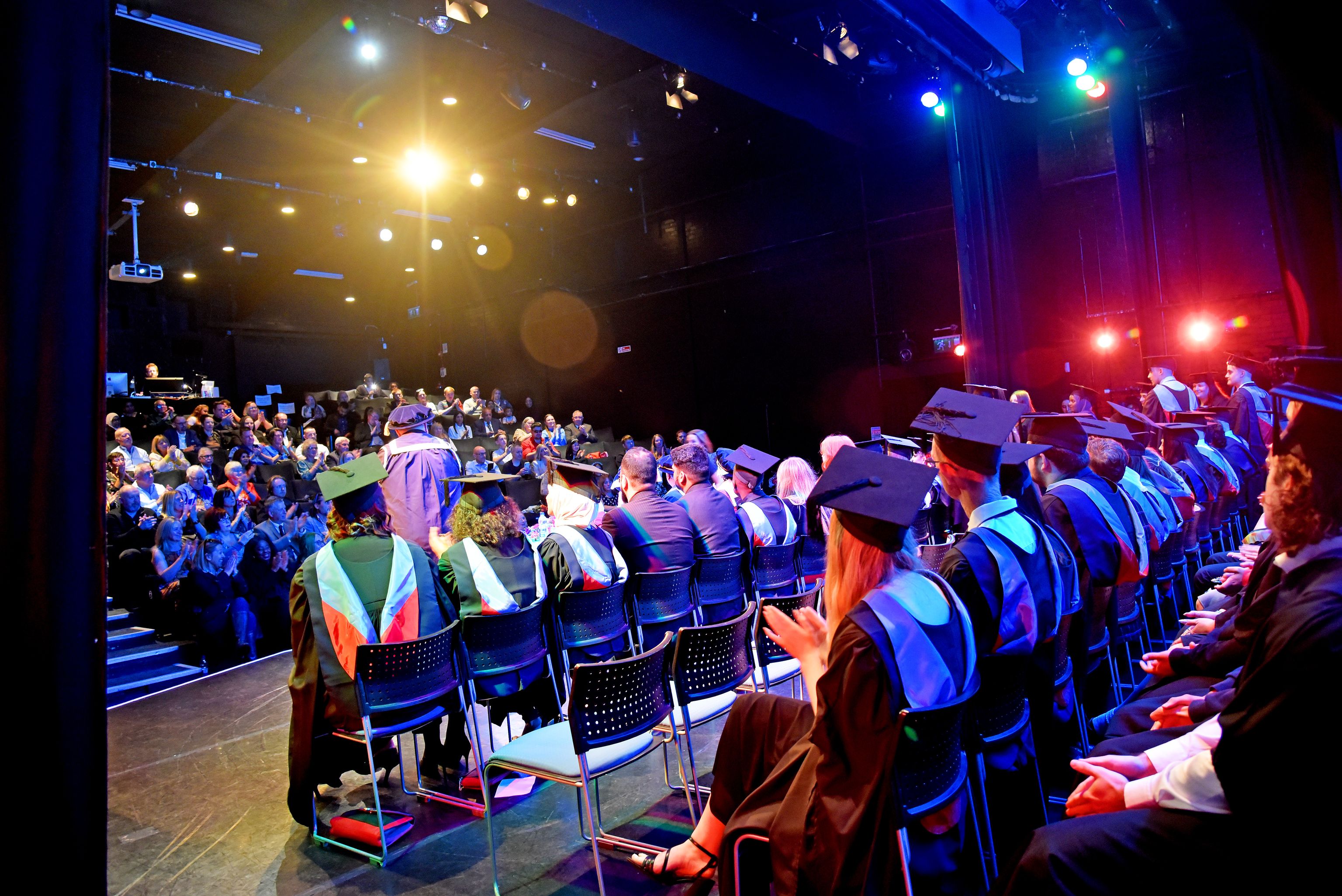 Leicester College graduates at our graduation ceremony